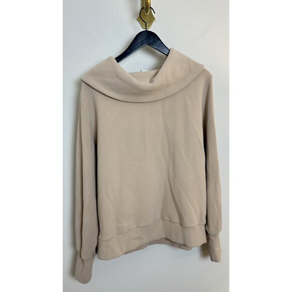 VARLEY Vine Ottoman Half Zip Pullover in Beige Size Large - Picture 8 of 12
